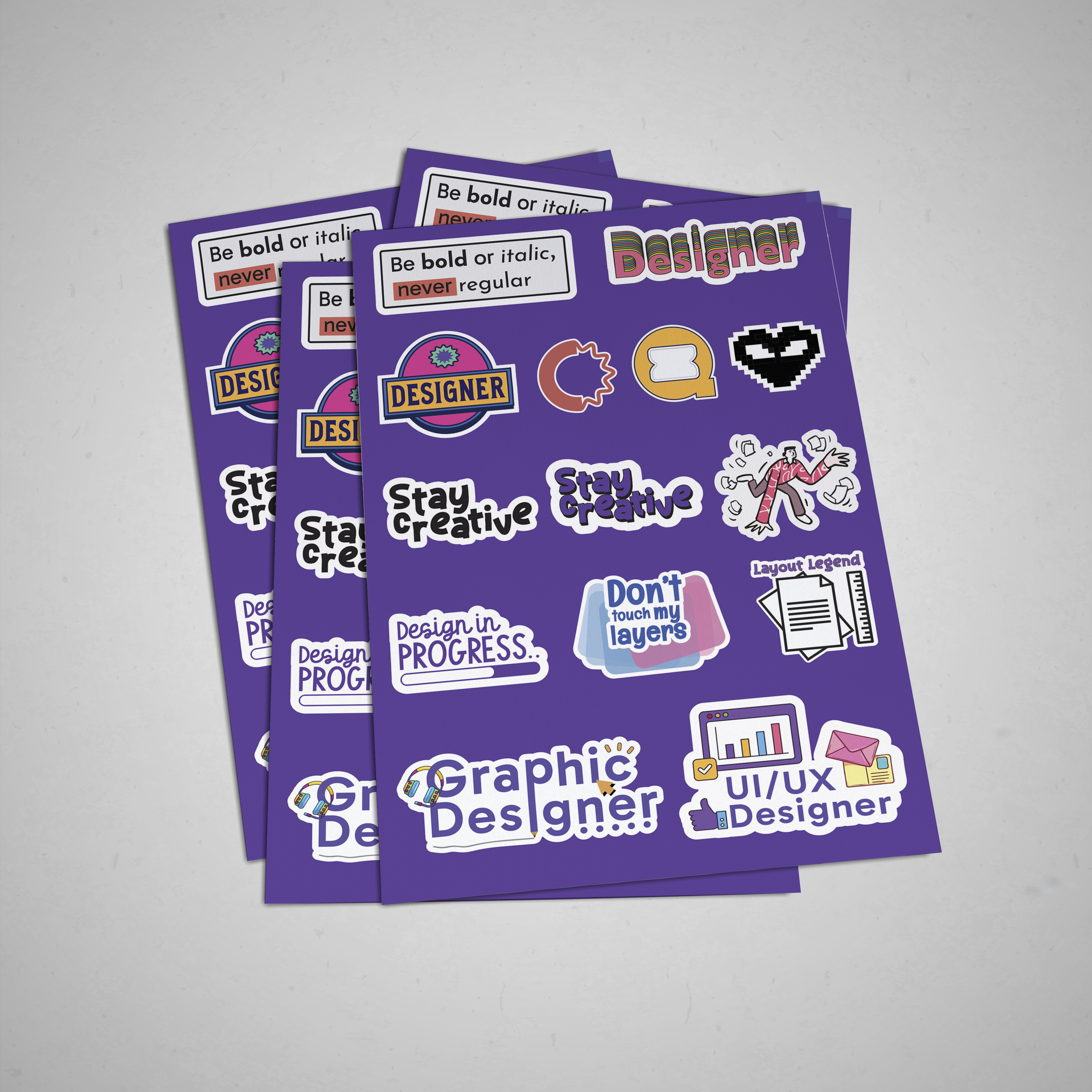 Designer Sticker Pack
